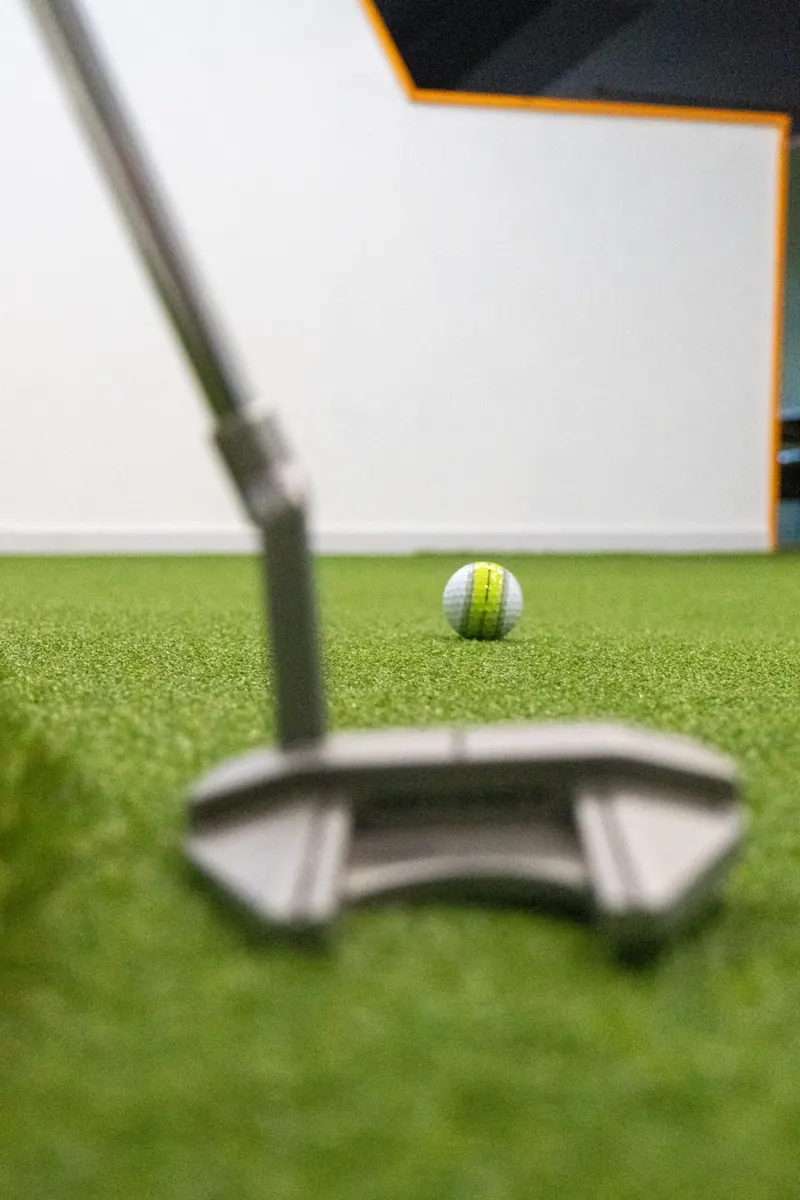 Putting green indoor du golf The Golf House